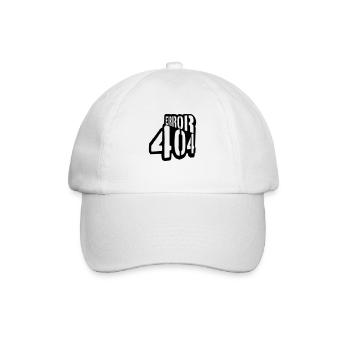 Problem Error 404 Message - Baseball Cap - white/white - Front