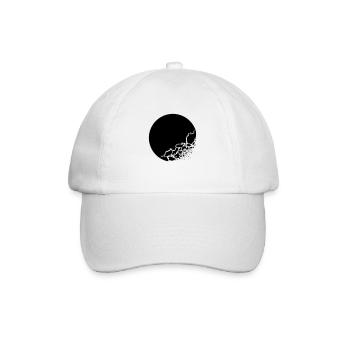 Moon - Baseballkappe - Weiß/Weiß - Vorne