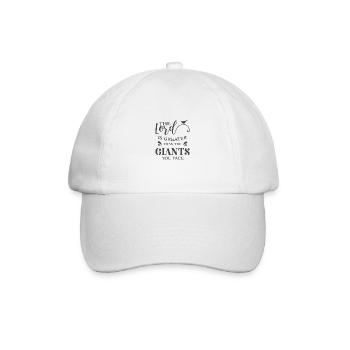 Dessein chrétien Le Seigneur est plus grand que le - Casquette classique - blanc/blanc - Devant
