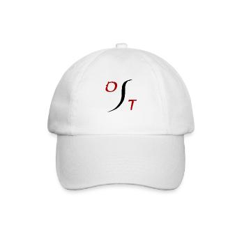 Over Th!nker O/T Design - Baseballkappe - Weiß/Weiß - Vorne