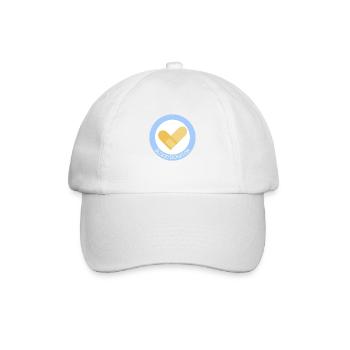 Blood donor - Blood donator - Baseball Cap - white/white - Front