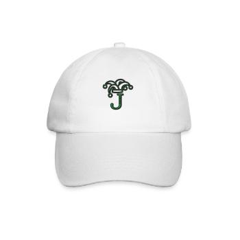 Poker Joker - Baseball Cap - white/white - Front