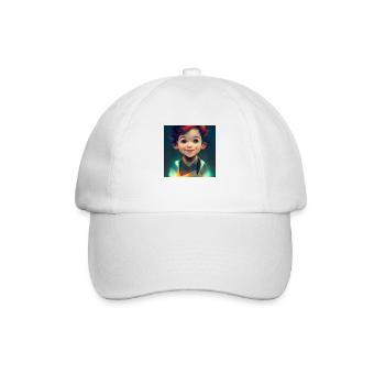 Smiling child - Baseball Cap - white/white - Front
