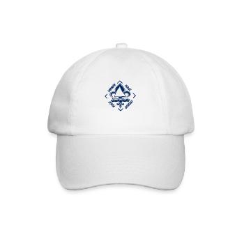 Larmor Plage Lorient Bretagne France - Casquette classique - blanc/blanc - Devant