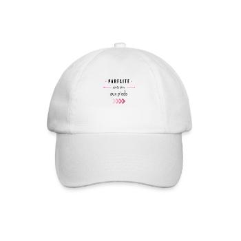 parfaite de la tête aux pieds - Casquette classique - blanc/blanc - Devant