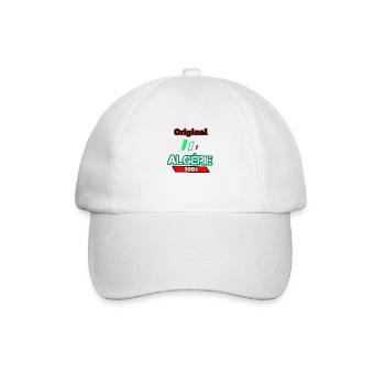 original algérien 100x100 - Casquette classique - blanc/blanc - Devant