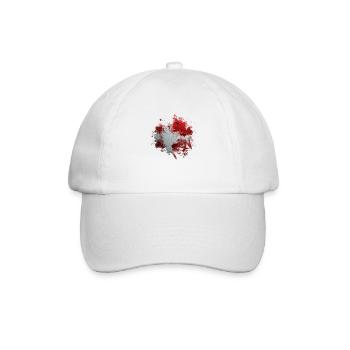 Danemark copenhague drapeau danois scandinavie - Casquette classique - blanc/blanc - Devant