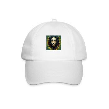 lion de fer zion - Casquette classique - blanc/blanc - Devant