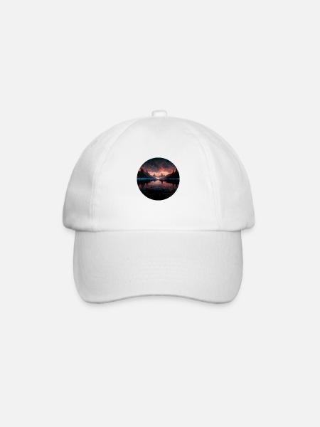 Le pays des merveilles au pays de la fantaisie - Casquette classique - blanc/blanc