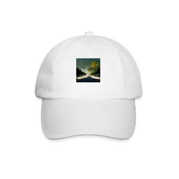 Jamaican Avenue - Baseball Cap - white/white - Front