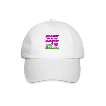 Donkey - Baseball Cap - white/white - Front