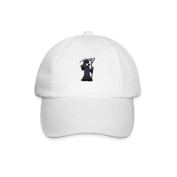 Faucheuse sinistre vous pointant du doigt - Casquette classique - blanc/blanc - Devant