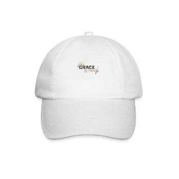 Conception chrétienne Sa grâce est suffisante - Casquette classique - blanc/blanc - Devant