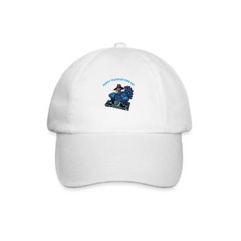 Happy Thanksgiving Day - Baseball Cap - white/white - Front