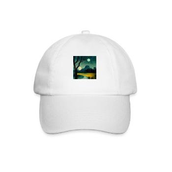 The Night - Baseball Cap - white/white - Front