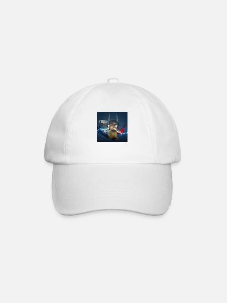 XList Viking God Thor - Baseball Cap - white/white