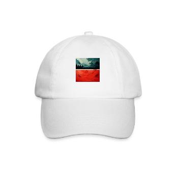 red sky forest - Casquette classique - blanc/blanc - Devant