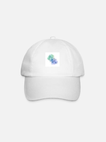 Flowerpower explosion - Baseballkappe - Weiß/Weiß