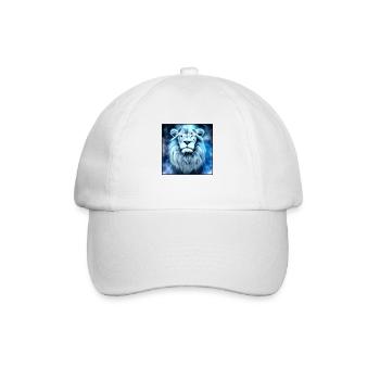 SURREAL LION 1 - Baseball Cap - white/white - Front