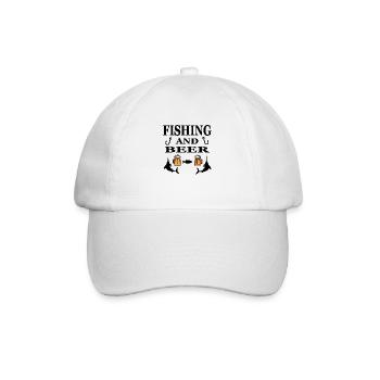 Angling - Baseball Cap - white/white - Front