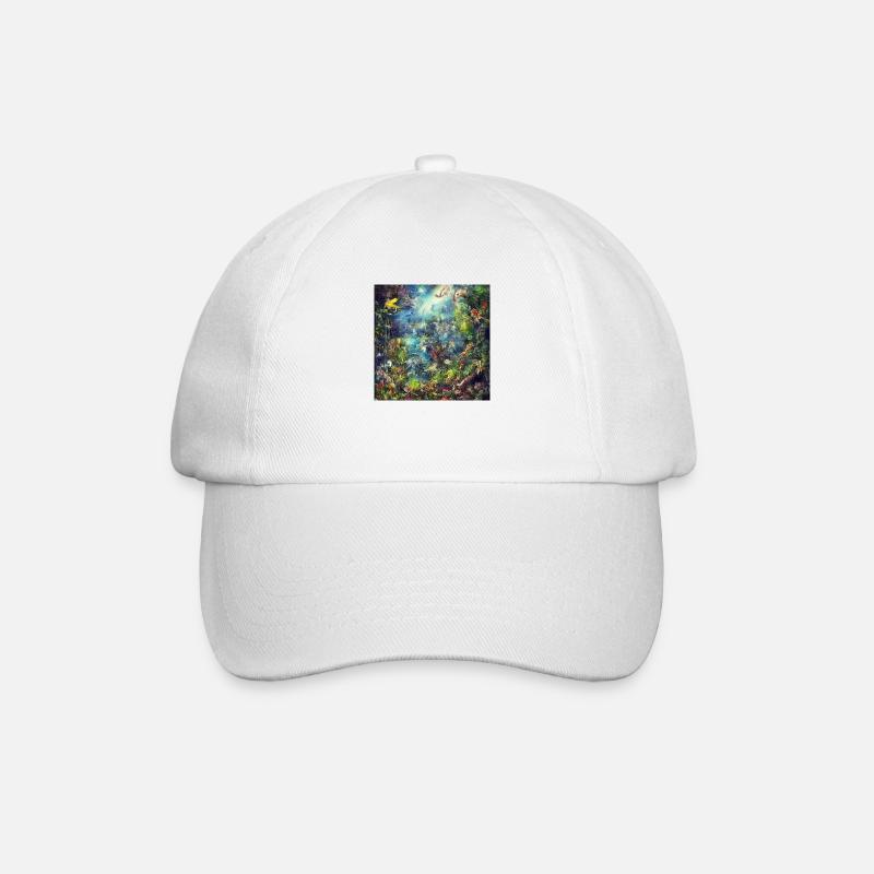 Dreamylife V2 - Baseball Cap - white/white
