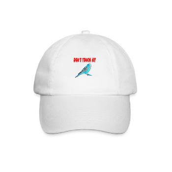 Budgerigar - Baseball Cap - white/white - Front