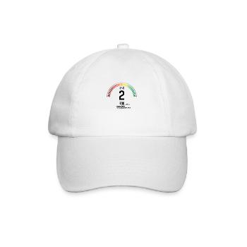Anniversaire 2 ans Compteur - Casquette classique - blanc/blanc - Devant
