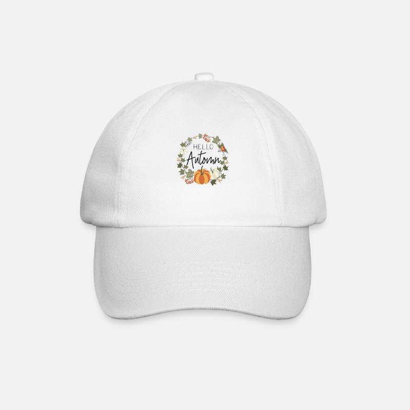 Hello automn - Casquette classique - blanc/blanc