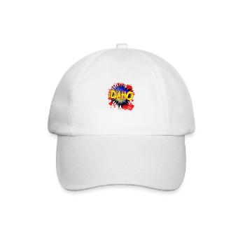 Idaho Comic Exclamation - Baseball Cap - white/white - Front