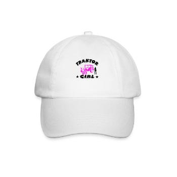 Tractor - Baseball Cap - white/white - Front
