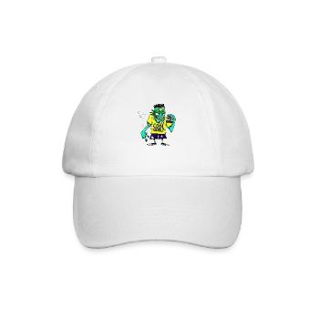 Zombie cool - Casquette classique - blanc/blanc - Devant