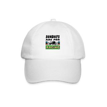 Motocyclette - Casquette classique - blanc/blanc - Devant
