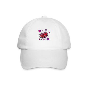 oui chante drôle pas de fille féminisme appliquer toujours - Casquette classique - blanc/blanc - Devant