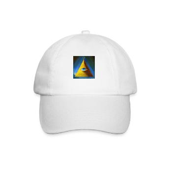 All Seeing Eye - Baseball Cap - white/white - Front