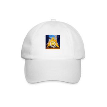 Secret Symbolism - Baseball Cap - white/white - Front