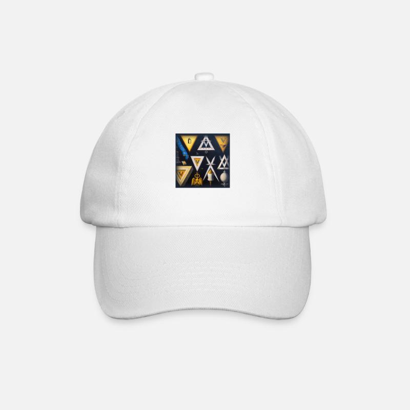 Freemason World - Baseball Cap - white/white