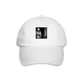 Spooky Alien - Baseball Cap - white/white - Front