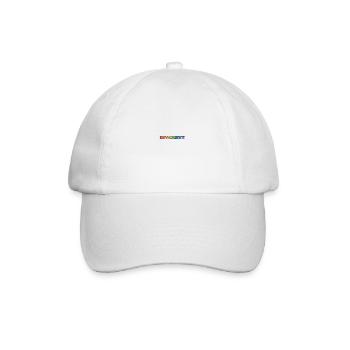DIVERSITY gay rainbow LGBT pride - Baseball Cap - white/white - Front