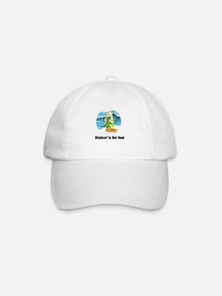 Wave coaster - Baseball Cap - white/white