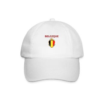 Belgique Football 2022 supporter de Belgique foot - Casquette classique - blanc/blanc - Devant