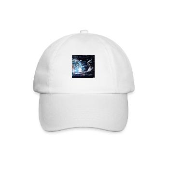 cyber attack - Baseballkappe - Weiß/Weiß - Vorne