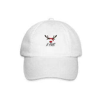 x mas - Baseballkappe - Weiß/Weiß - Vorne
