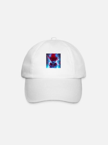 Series: distopia of christmas - Baseball Cap - white/white