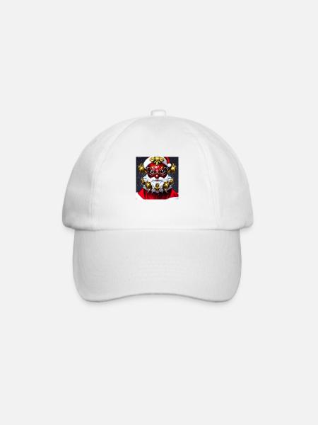 Series: distopia of christmas - Baseball Cap - white/white
