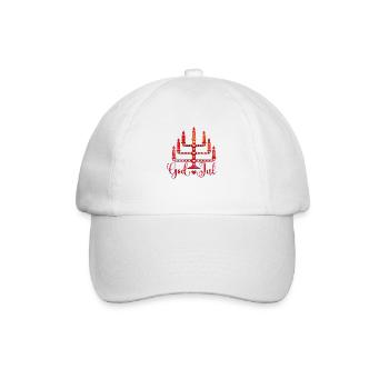 Frohe Weihnachten Weihnachten Weihnachten Urlaub Winter Santa Nordic - Baseballkappe - Weiß/Weiß - Vorne
