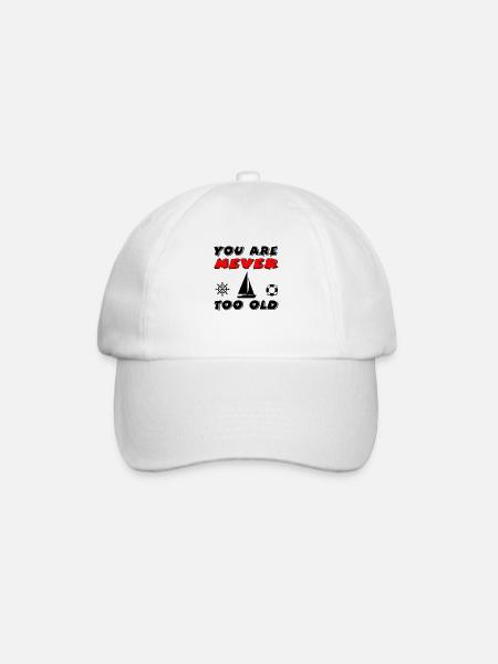 Sail - Baseball Cap - white/white