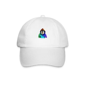 Pingouin surpris avec pull - Casquette classique - blanc/blanc - Devant