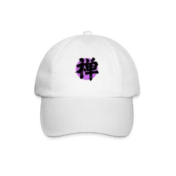 Zen Kanji Violet - Casquette classique - blanc/blanc - Devant