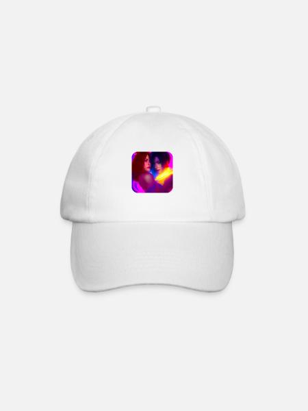 In Love - Baseball Cap - white/white