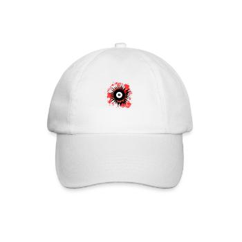 Explosion du disque 45 tr/min - Casquette classique - blanc/blanc - Devant